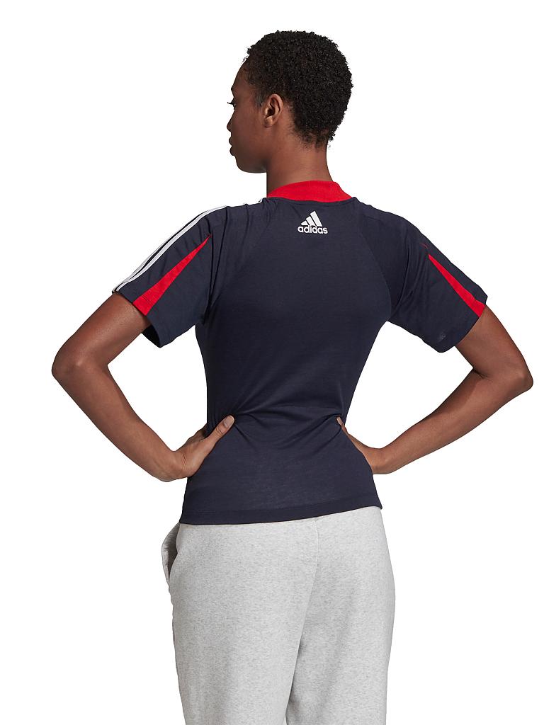 ADIDAS | Damen T-Shirt Aeroready Logo | blau