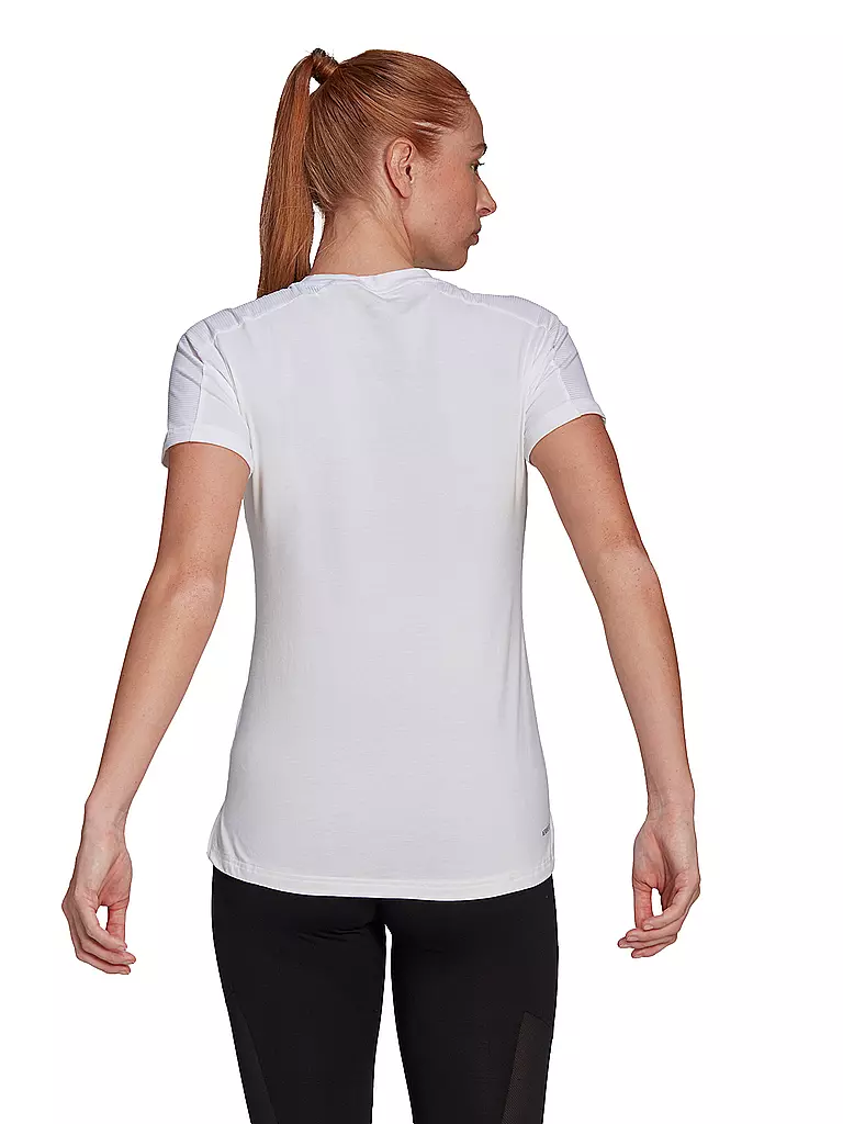 ADIDAS | Damen T-Shirt Aeroready | weiß