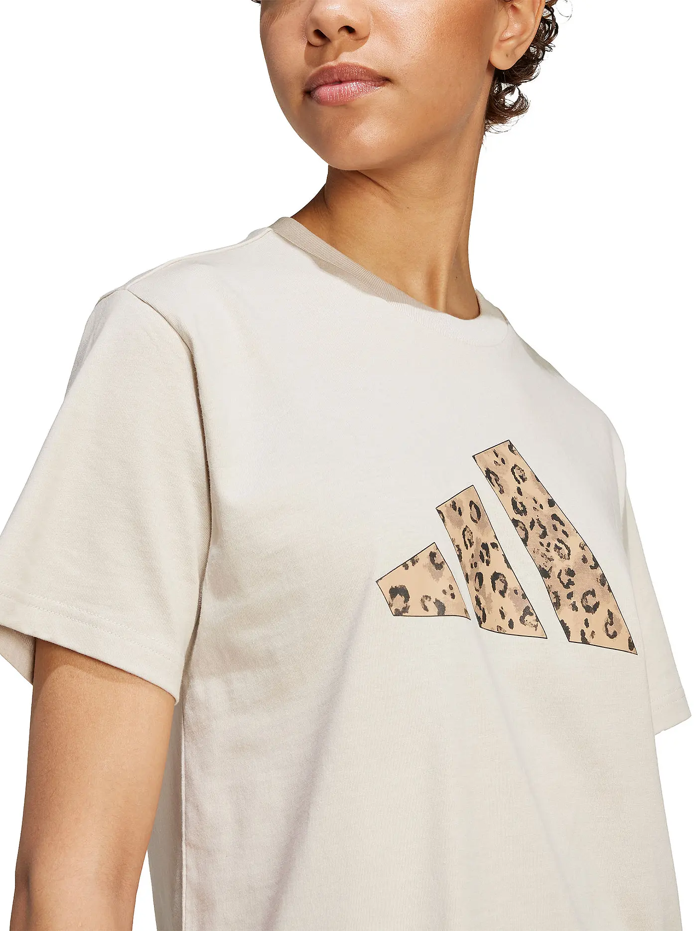 ADIDAS | Damen T-Shirt Animal | creme