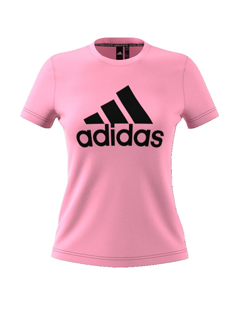 ADIDAS Damen T-Shirt Badge of Sport rosa | XXL
