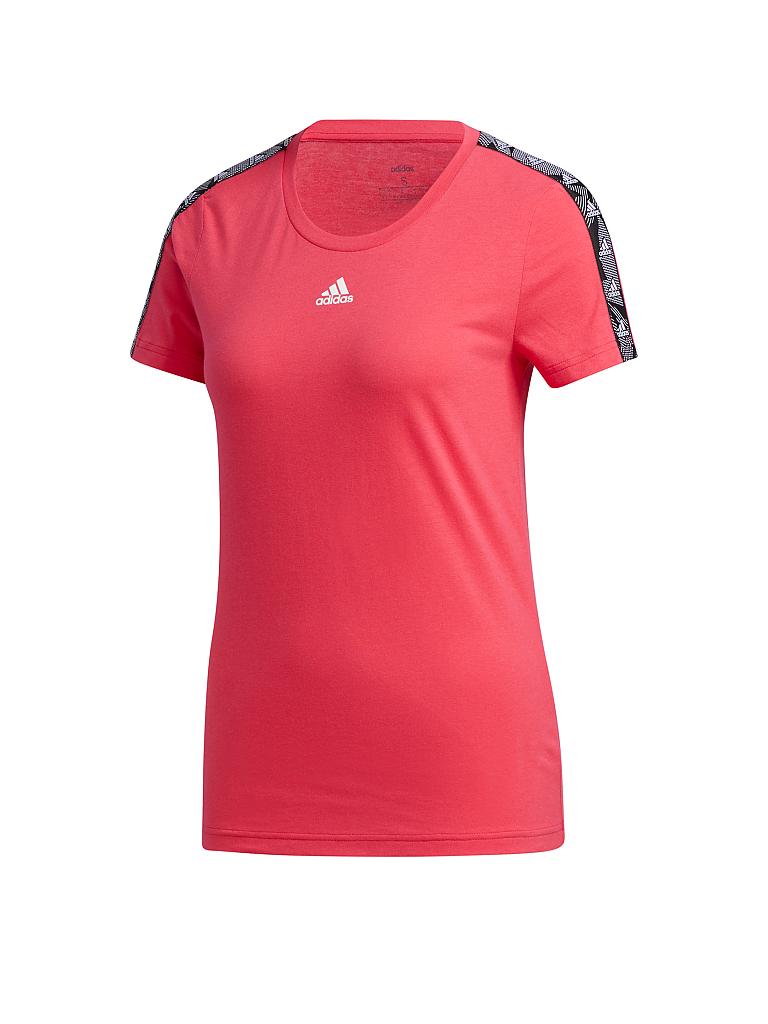 ADIDAS | Damen T-Shirt Essentials Logotape | pink