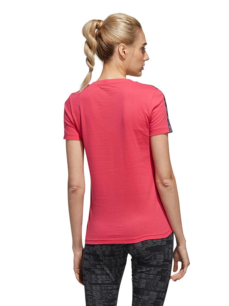 ADIDAS | Damen T-Shirt Essentials Logotape | pink