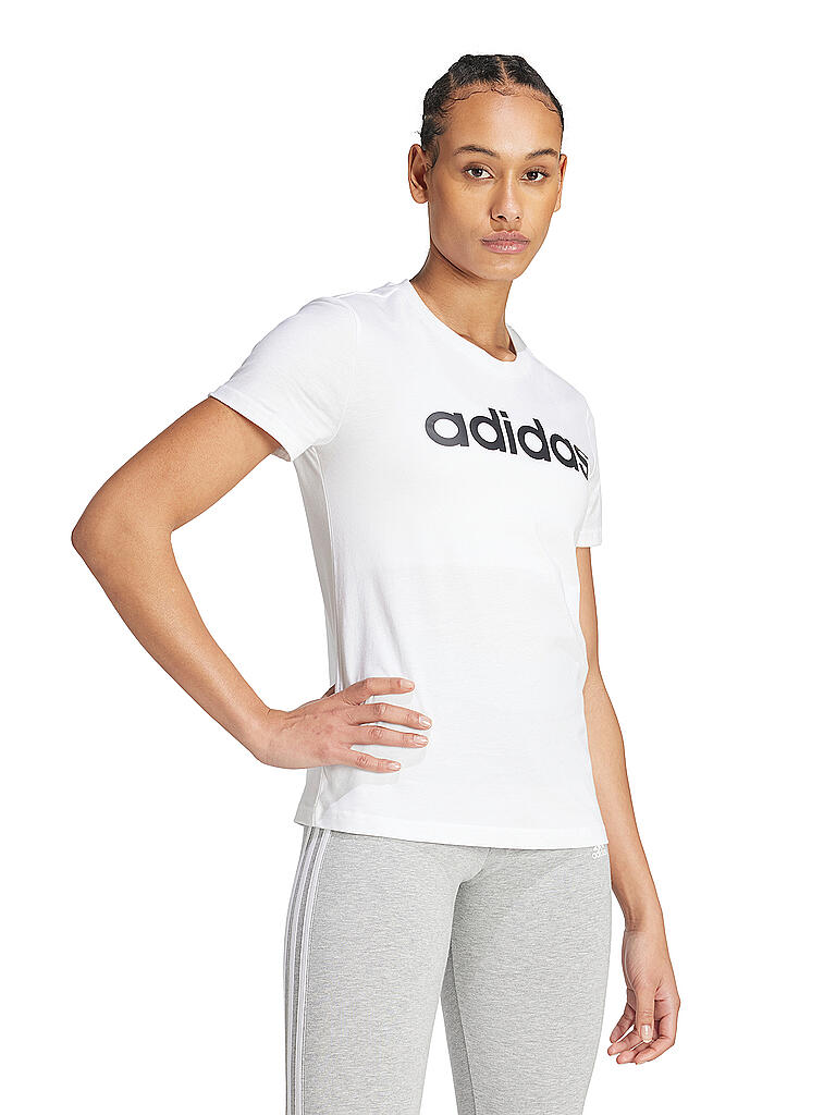 ADIDAS | Damen T-Shirt Essentials Slim | weiss