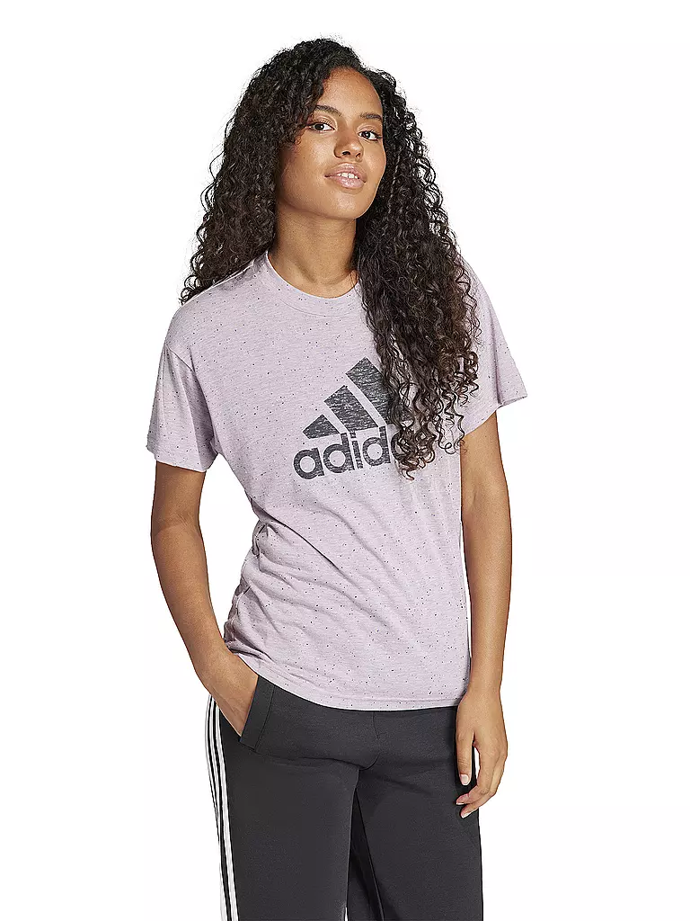 ADIDAS | Damen T-Shirt Future Icons Winners 3.0 | lila