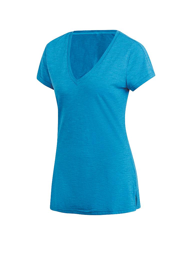 ADIDAS Damen T-Shirt ID Winners türkis | L