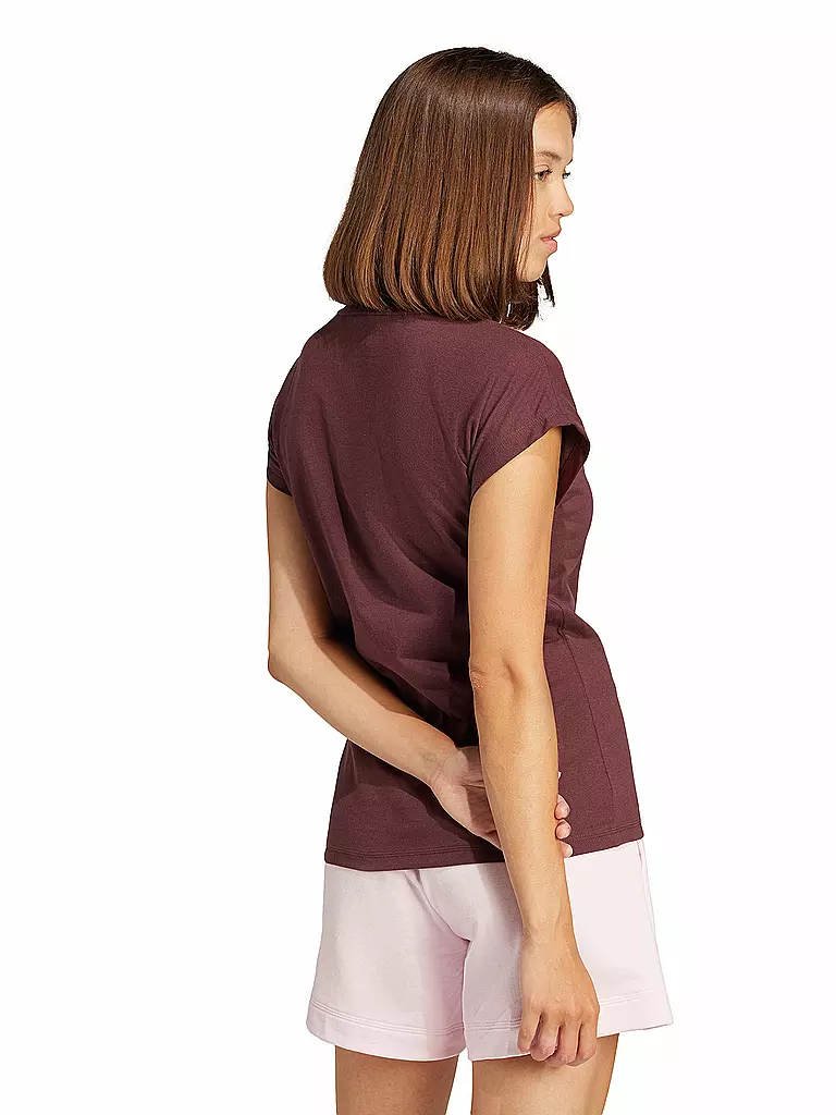 ADIDAS | Damen T-Shirt LIN SJ T | dunkelrot