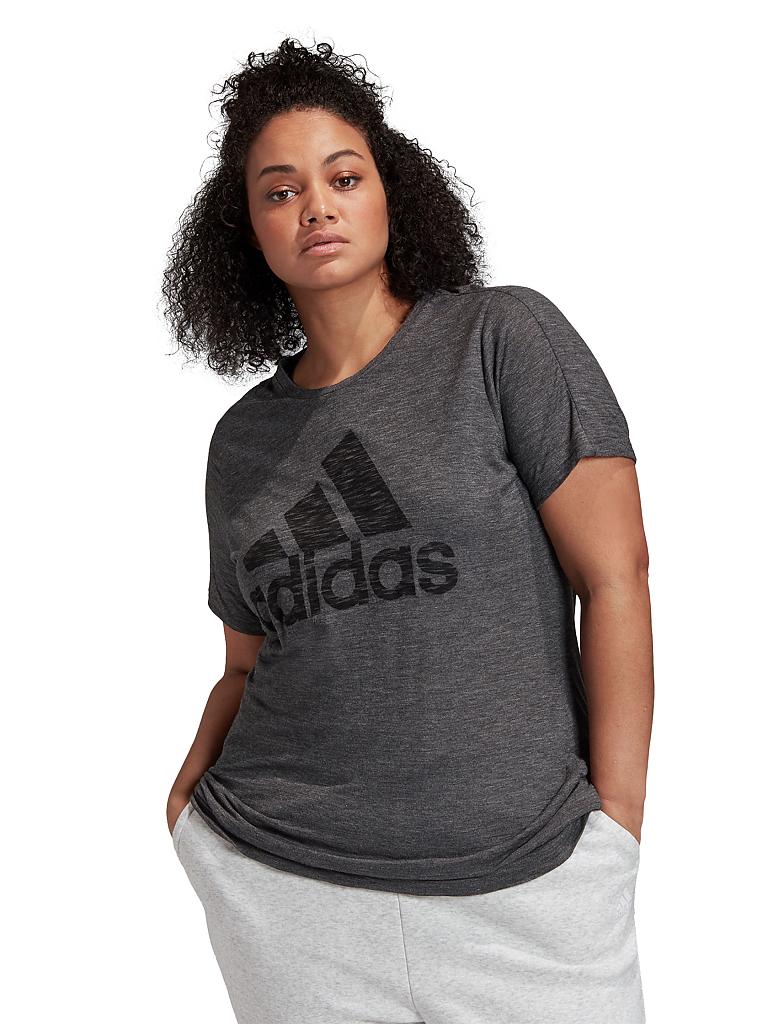 ADIDAS | Damen T-Shirt Winners (Plus-Size) | schwarz