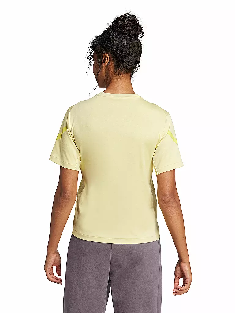 ADIDAS | Damen T-Shirt ZNE | gelb