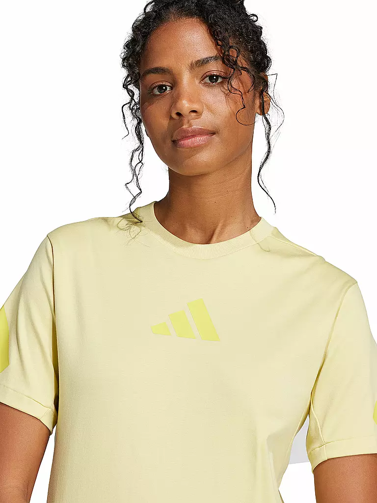 ADIDAS | Damen T-Shirt ZNE | gelb