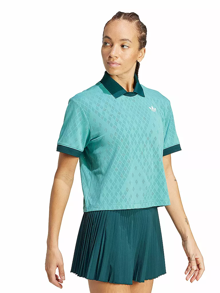 ADIDAS | Damen Tennispolo Pro Original | weiss