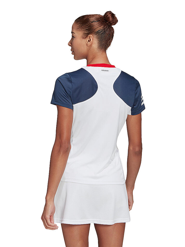 ADIDAS | Damen Tennisshirt Club | weiß