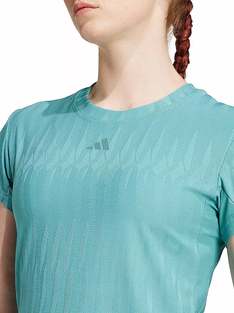 ADIDAS | Damen Tennisshirt Freelift | petrol