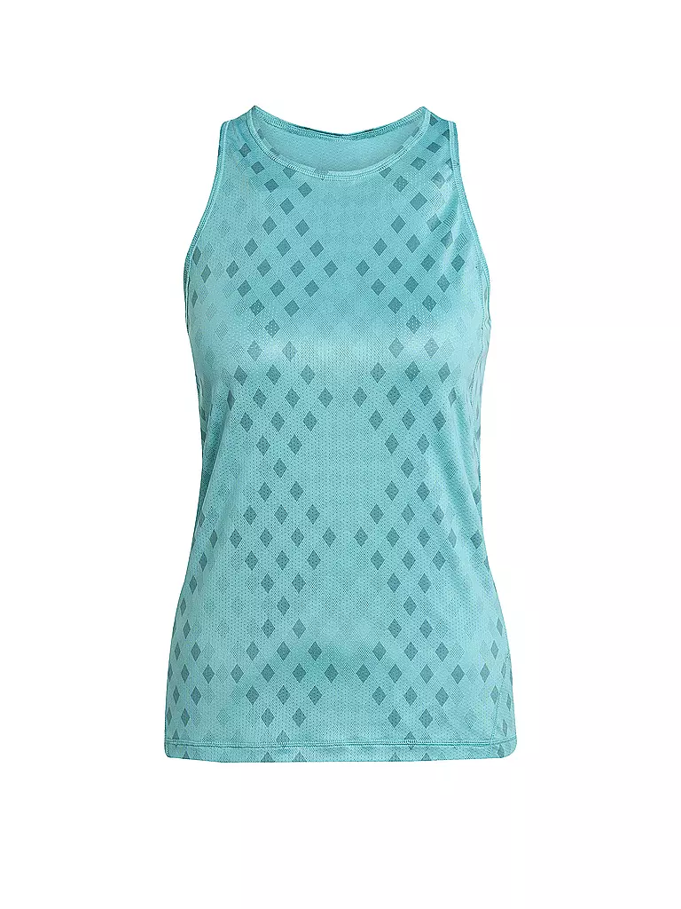 ADIDAS | Damen Tennistank Club Climacool Grafik | petrol