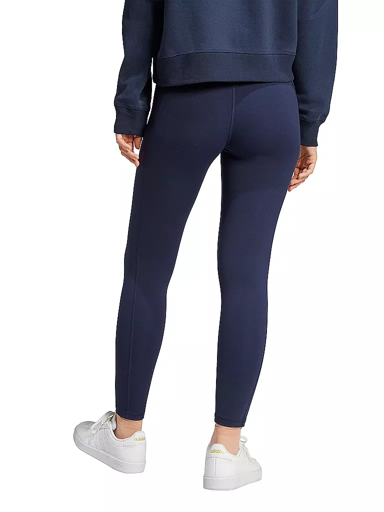 ADIDAS | Damen Tight Signature Graphic Print High-Waisted 7/8 | dunkelblau