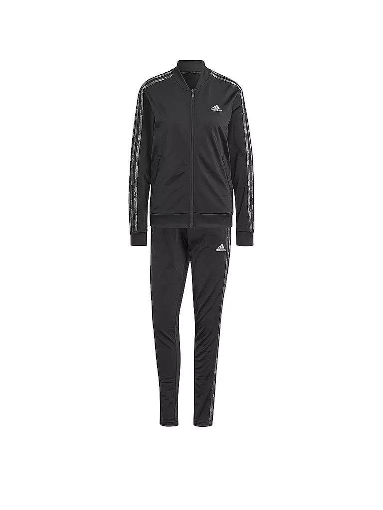 ADIDAS | Damen Trainingsanzug 3-Streifen | schwarz