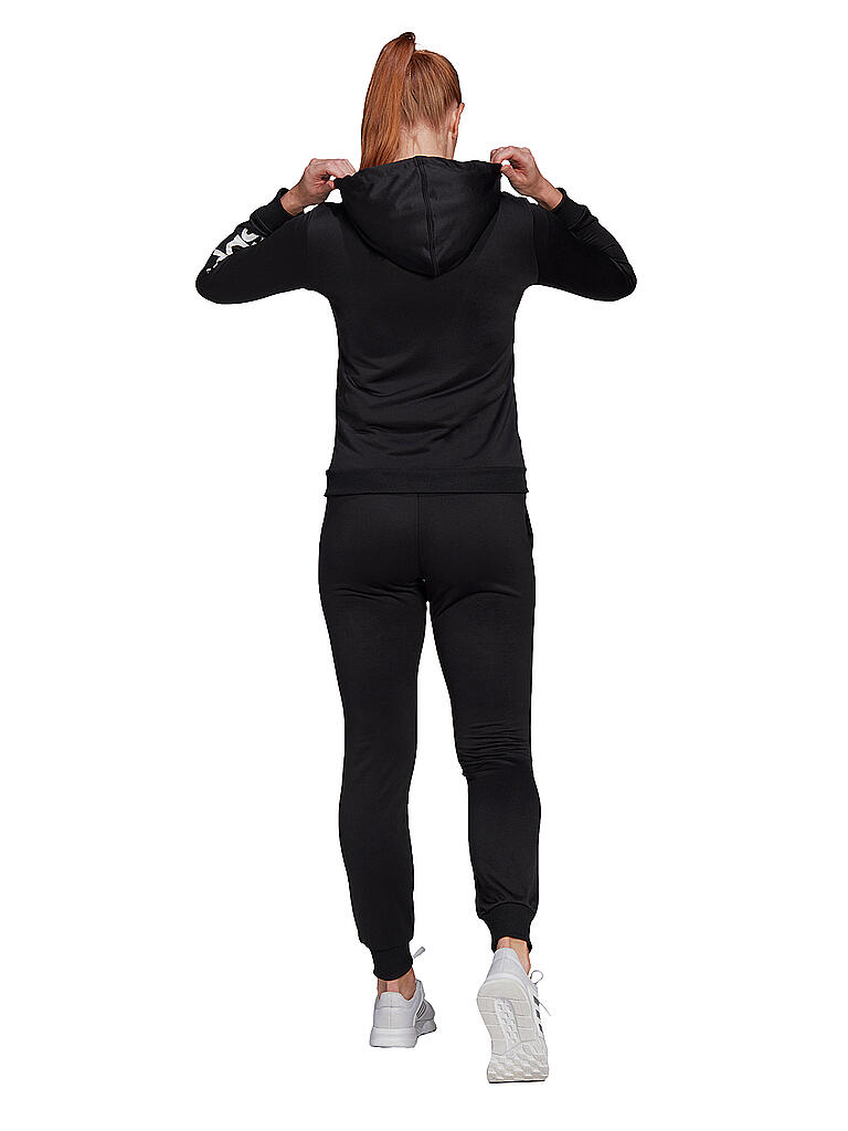 ADIDAS | Damen Trainingsanzug Essentials Logo | schwarz