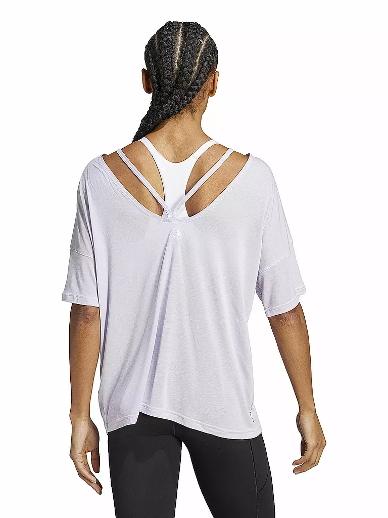 ADIDAS | Damen Yoga T-Shirt | lila