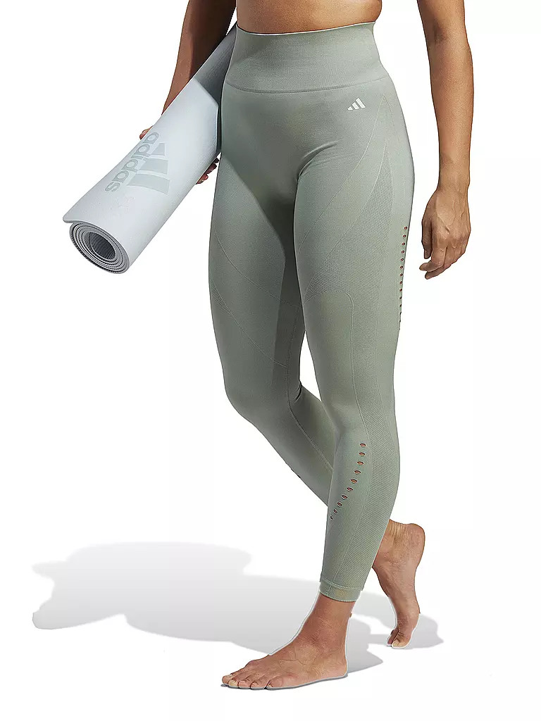 ADIDAS | Damen Yogatight Yoga Seamless 7/8 | olive