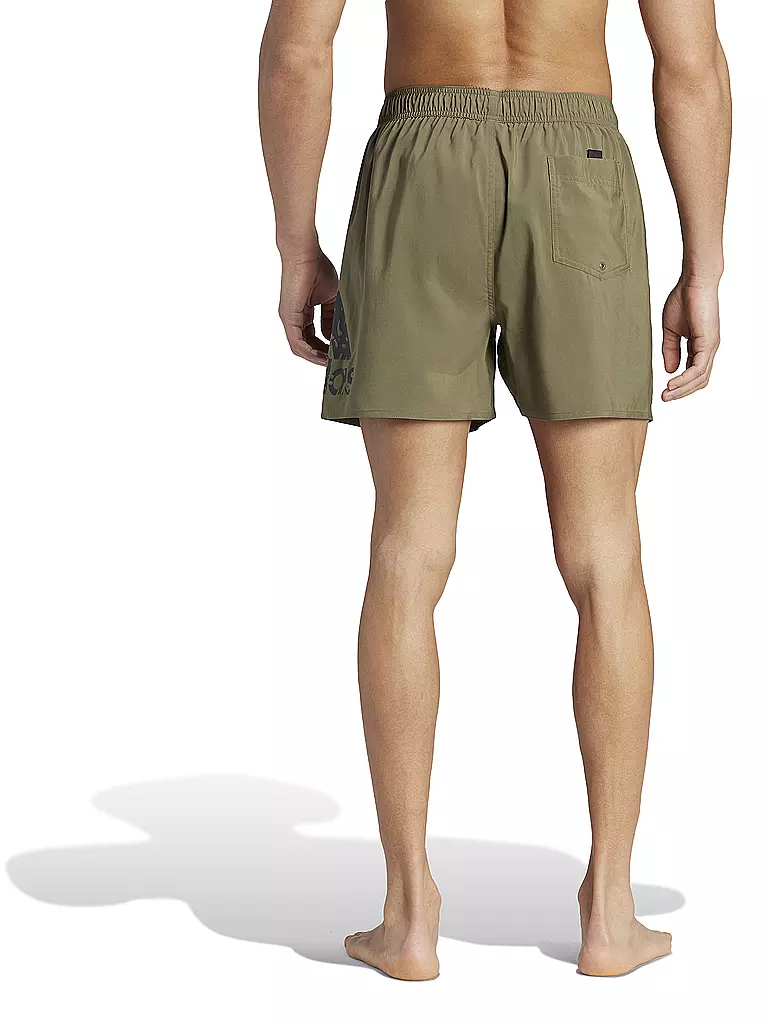 ADIDAS | Herren Badeshort Big Logo CLX Short-Length | olive