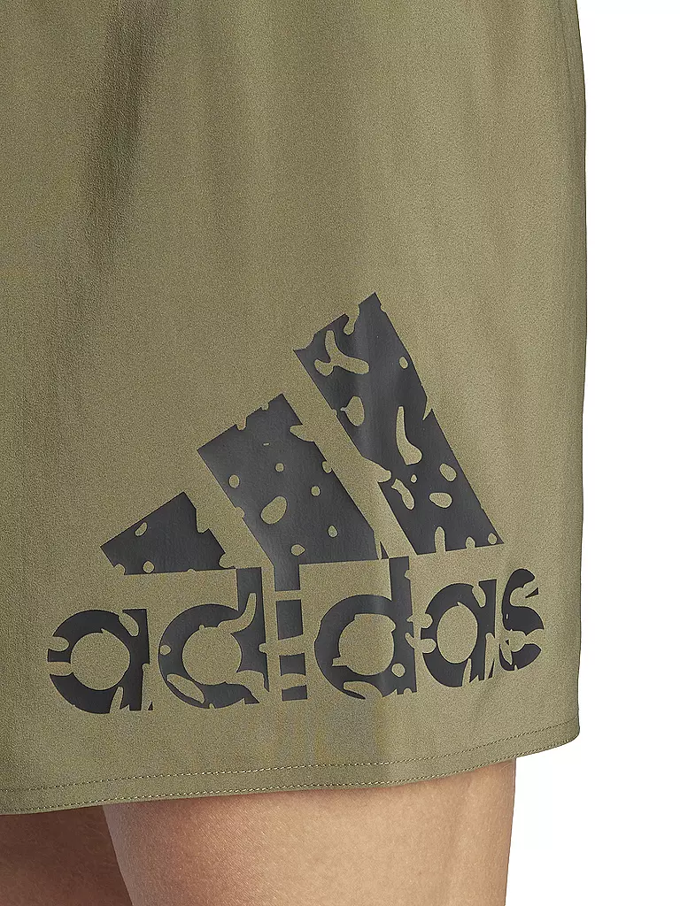 ADIDAS | Herren Badeshort Big Logo CLX Short-Length | olive