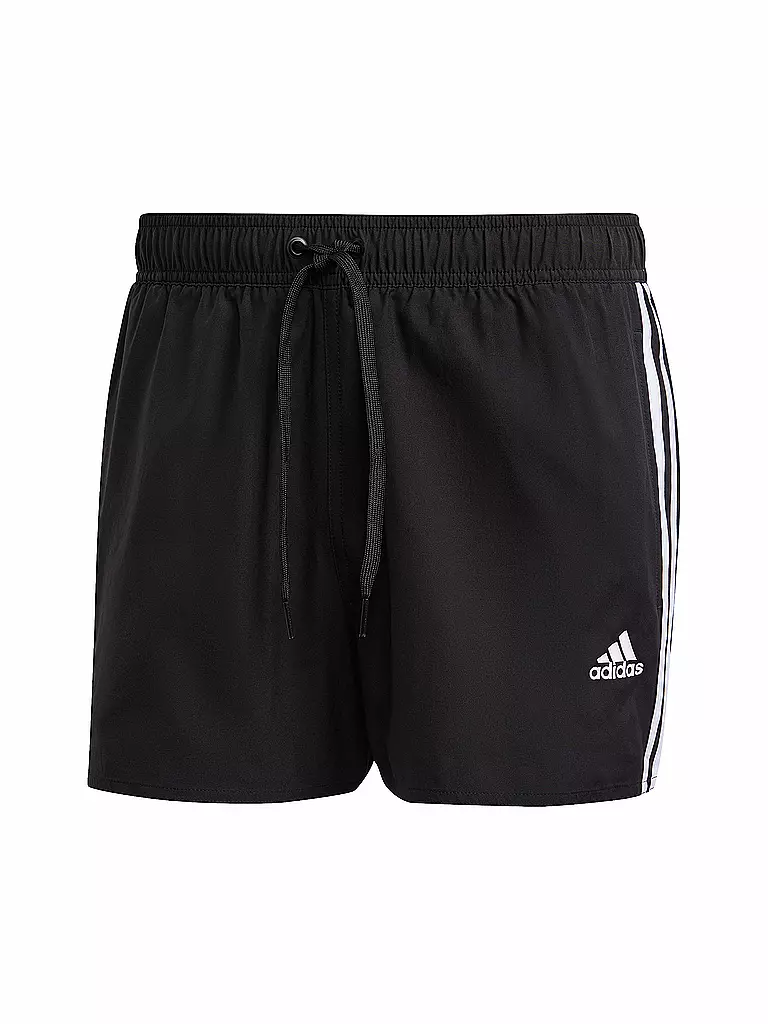 ADIDAS | Herren Badeshort Classic 3-Streifen | schwarz