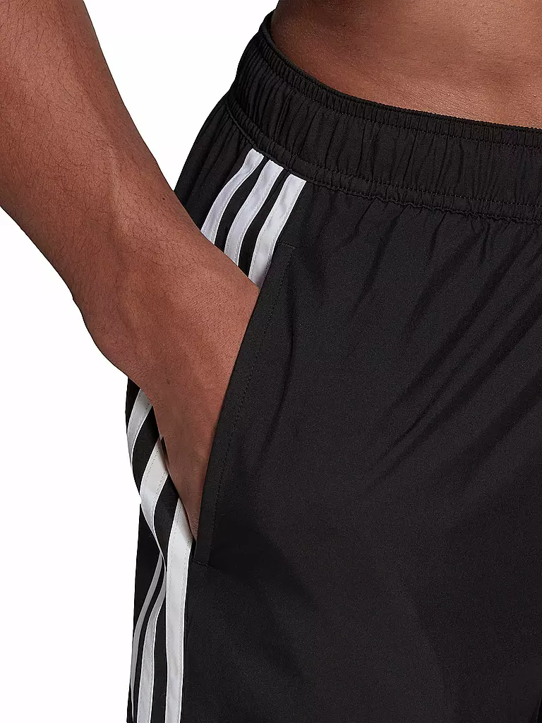 ADIDAS | Herren Badeshort Classic 3-Streifen | schwarz