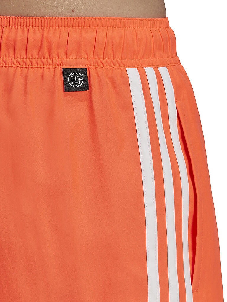 ADIDAS | Herren Badeshort Classic 3-Streifen | Koralle
