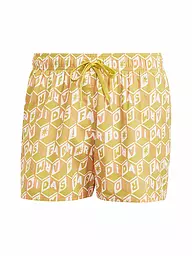 ADIDAS | Herren Badeshort FARM Rio 3-Streifen CLX | gold