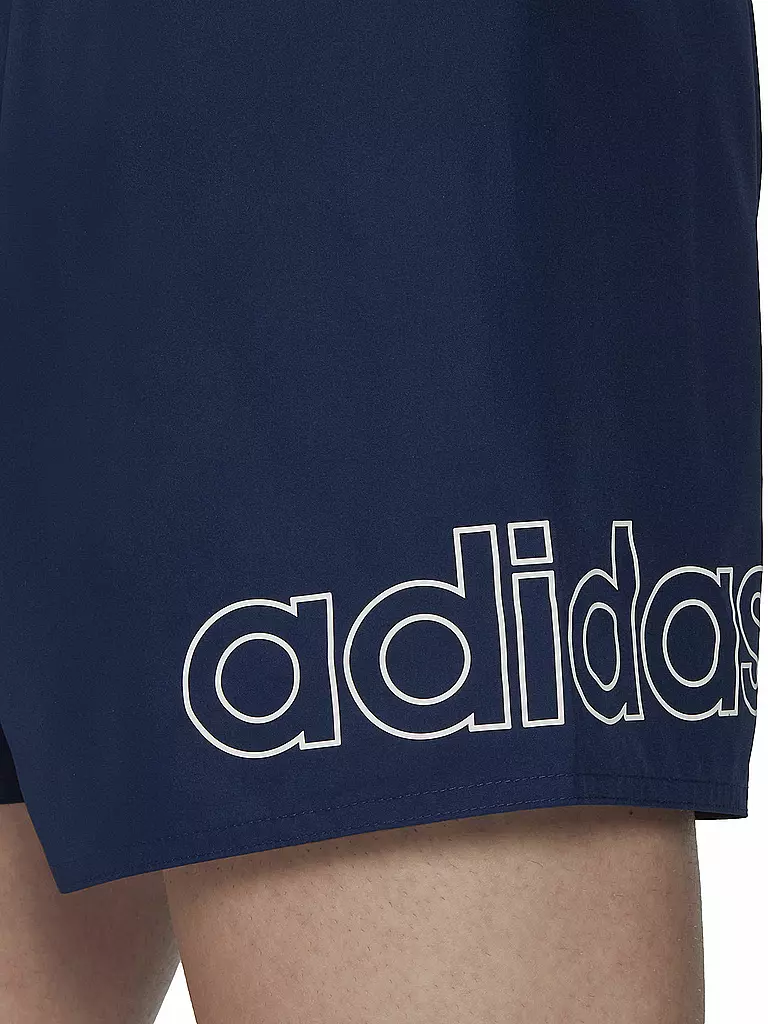 ADIDAS | Herren Badeshort Logo CLX Short Length | dunkelblau