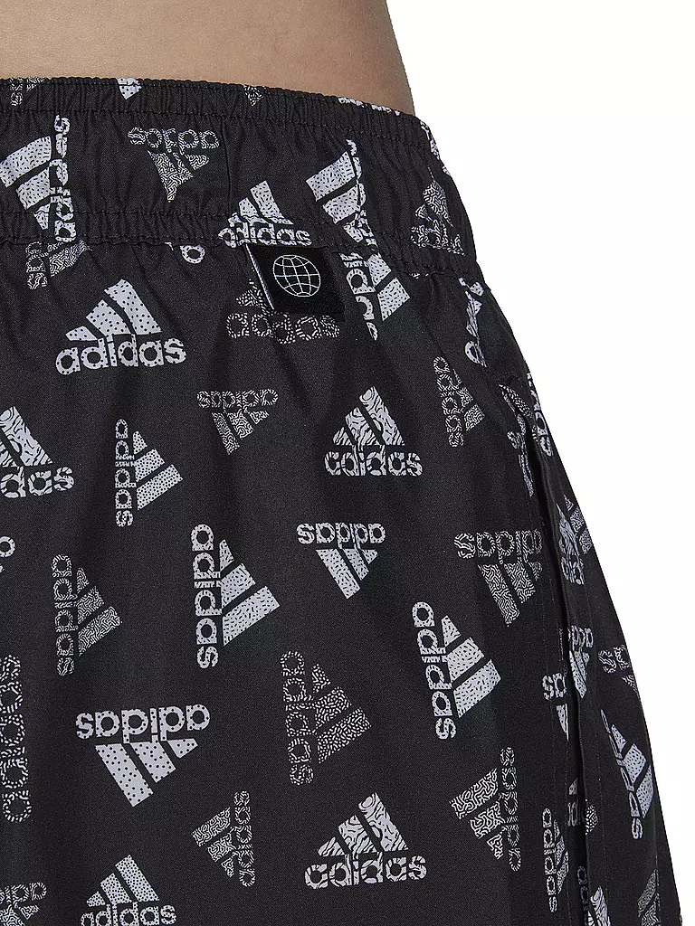 ADIDAS | Herren Badeshort Logo Print CLX Very Short Length | schwarz