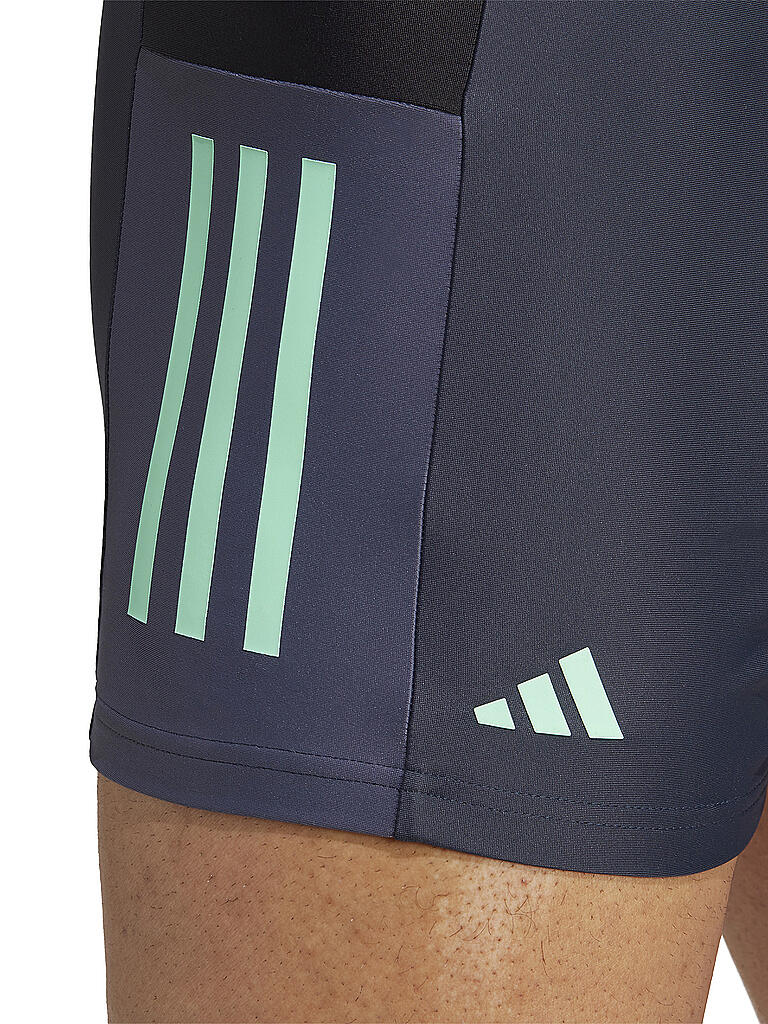 ADIDAS | Herren Beinbadehose Colorblock 3-Streifen Boxer | grau