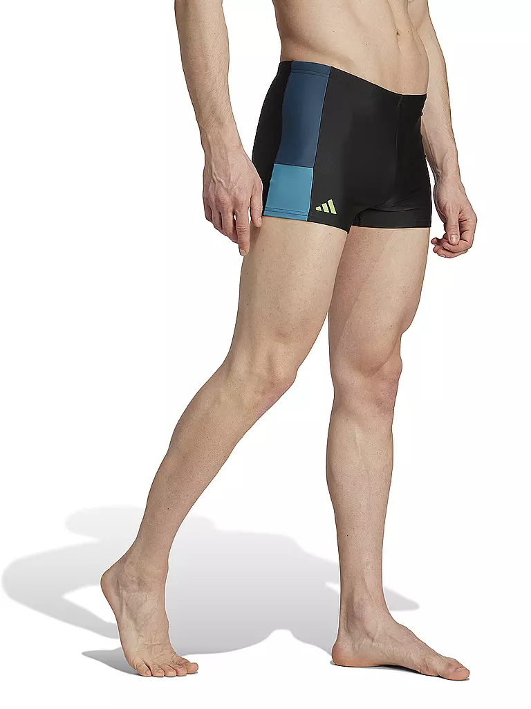 ADIDAS | Herren Beinbadehose Colorblock Swim Boxer | schwarz