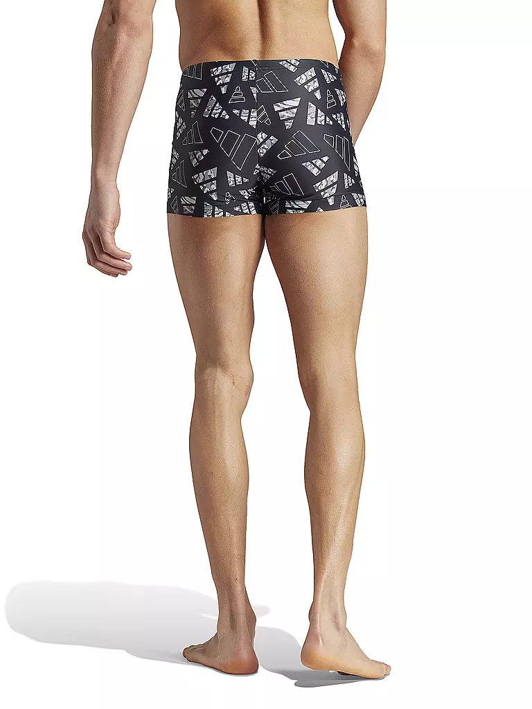 ADIDAS | Herren Beinbadehose Logo Graphic Boxer | grau