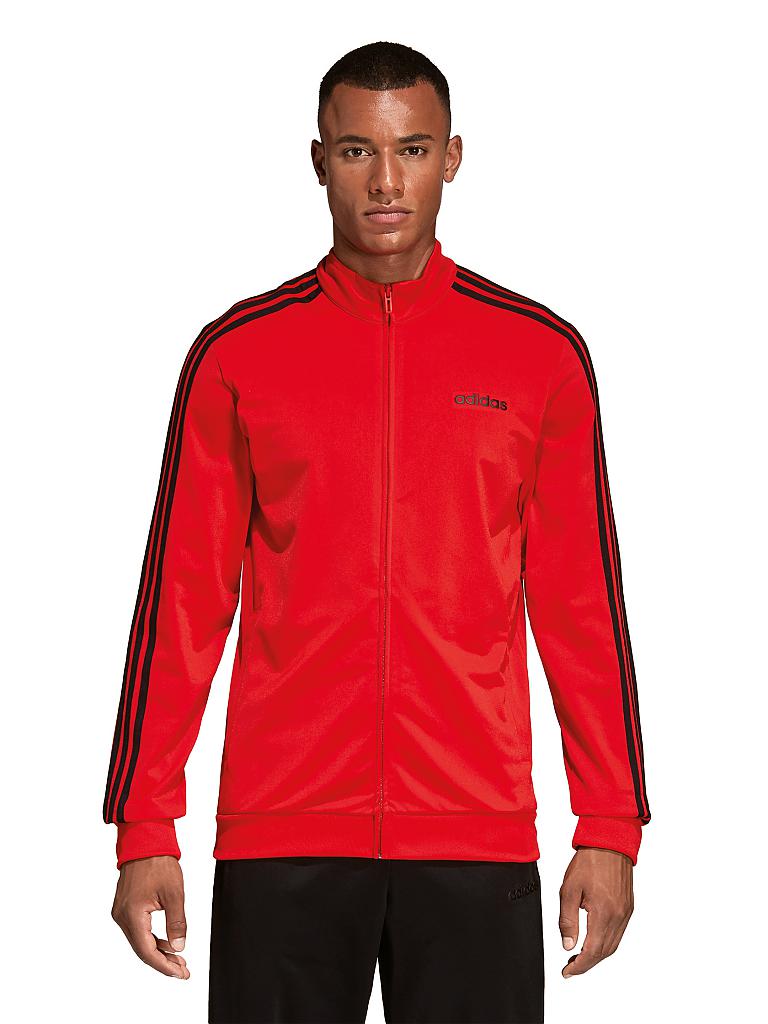 ADIDAS Herren Fitness-Jacke 3S TT rot | L