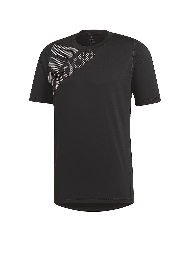 ADIDAS | Herren Fitness-Shirt FreeLift Badge of Sport Graphic | schwarz