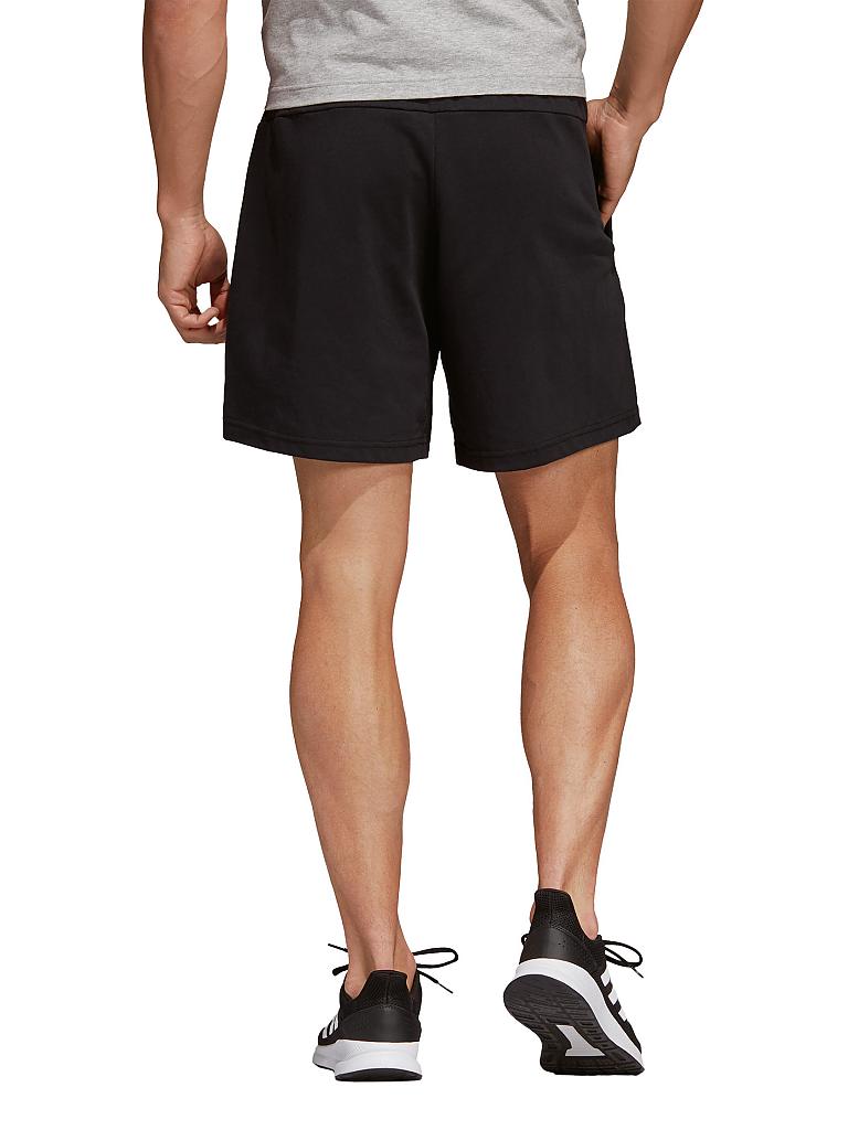ADIDAS | Herren Fitness-Shorts Essentials Plain Single Jersey | schwarz