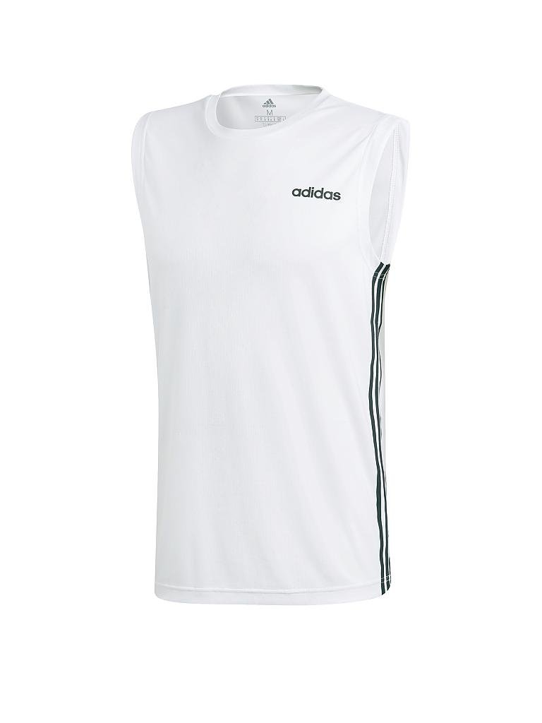 ADIDAS | Herren Fitness-Tank D2M | weiß