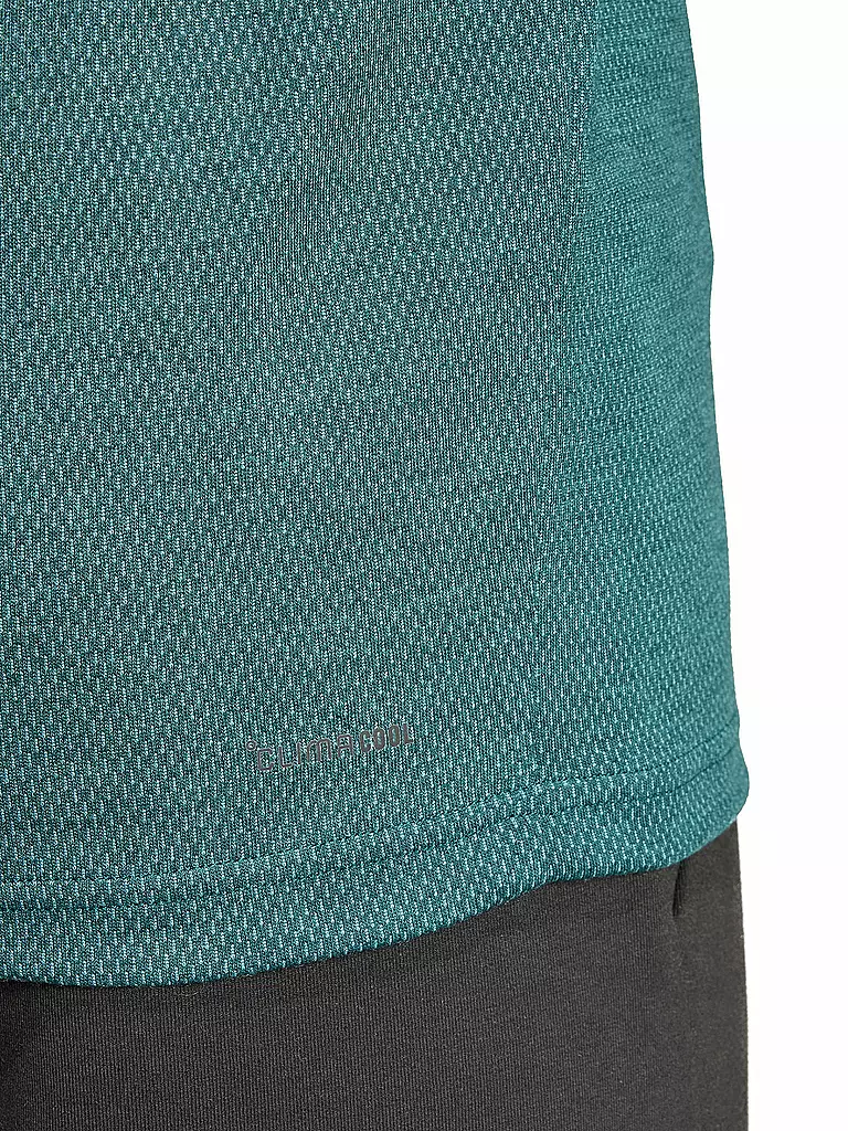 ADIDAS | Herren Fitnessshirt 	Train Essentials Feelready Novelty | petrol