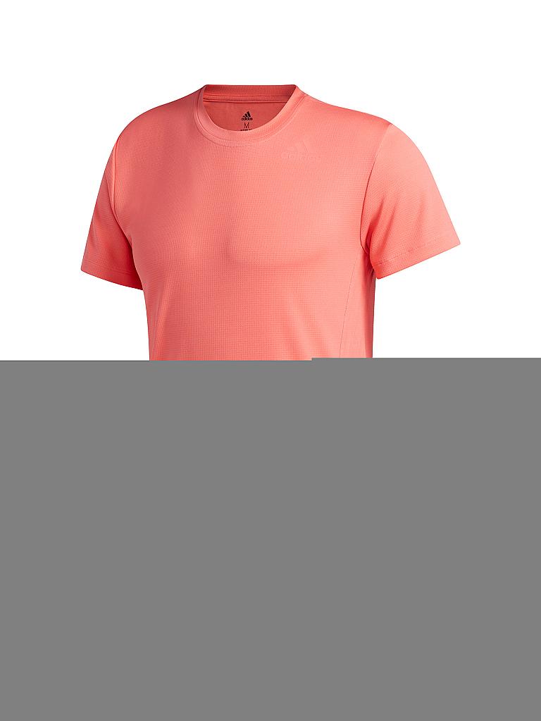 ADIDAS | Herren Fitnessshirt Aeroready 3 Streifen | rot