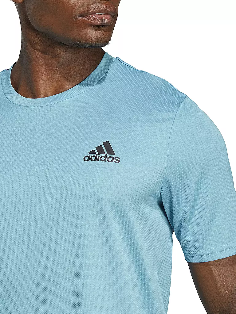 ADIDAS | Herren Fitnessshirt AEROREADY Designed for Movement | blau