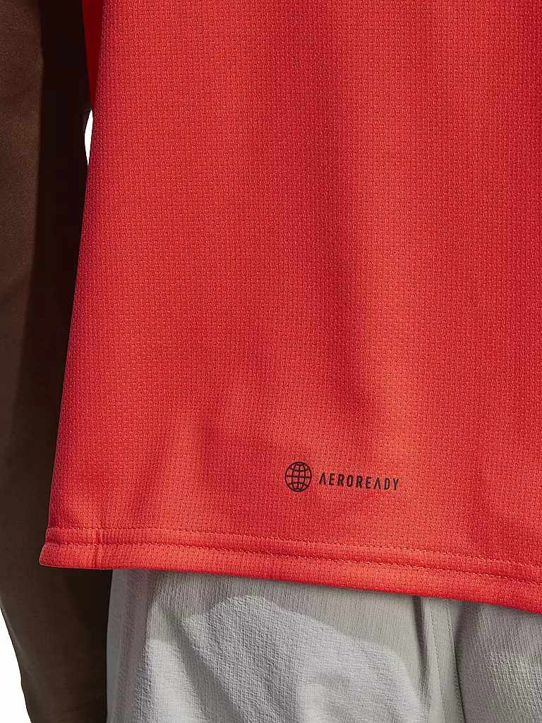 ADIDAS | Herren Fitnessshirt AEROREADY Designed for Movement | rot