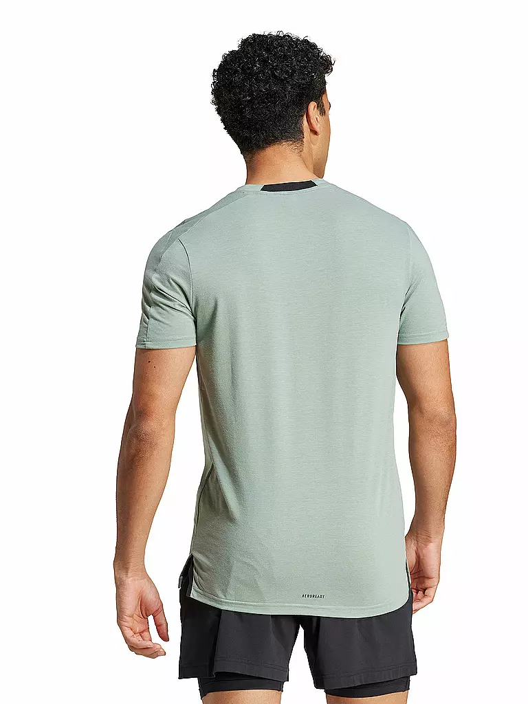 ADIDAS | Herren Fitnessshirt D4T | gelb