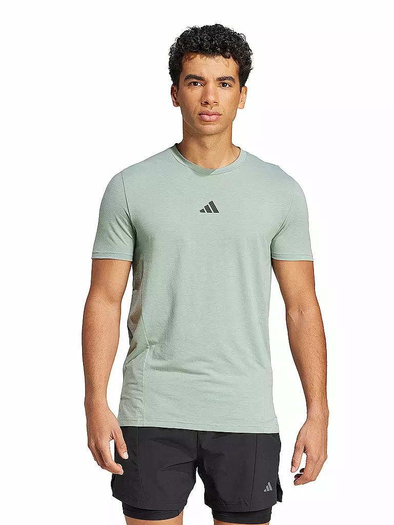 ADIDAS | Herren Fitnessshirt D4T | gelb