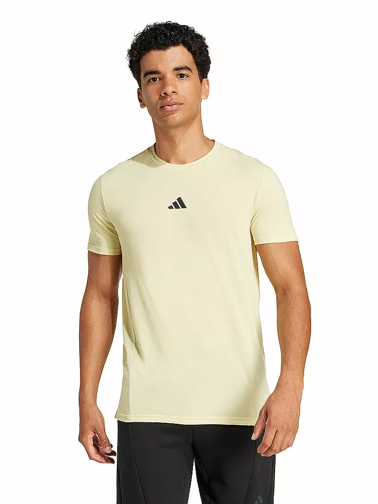 ADIDAS | Herren Fitnessshirt D4T | hellgrün