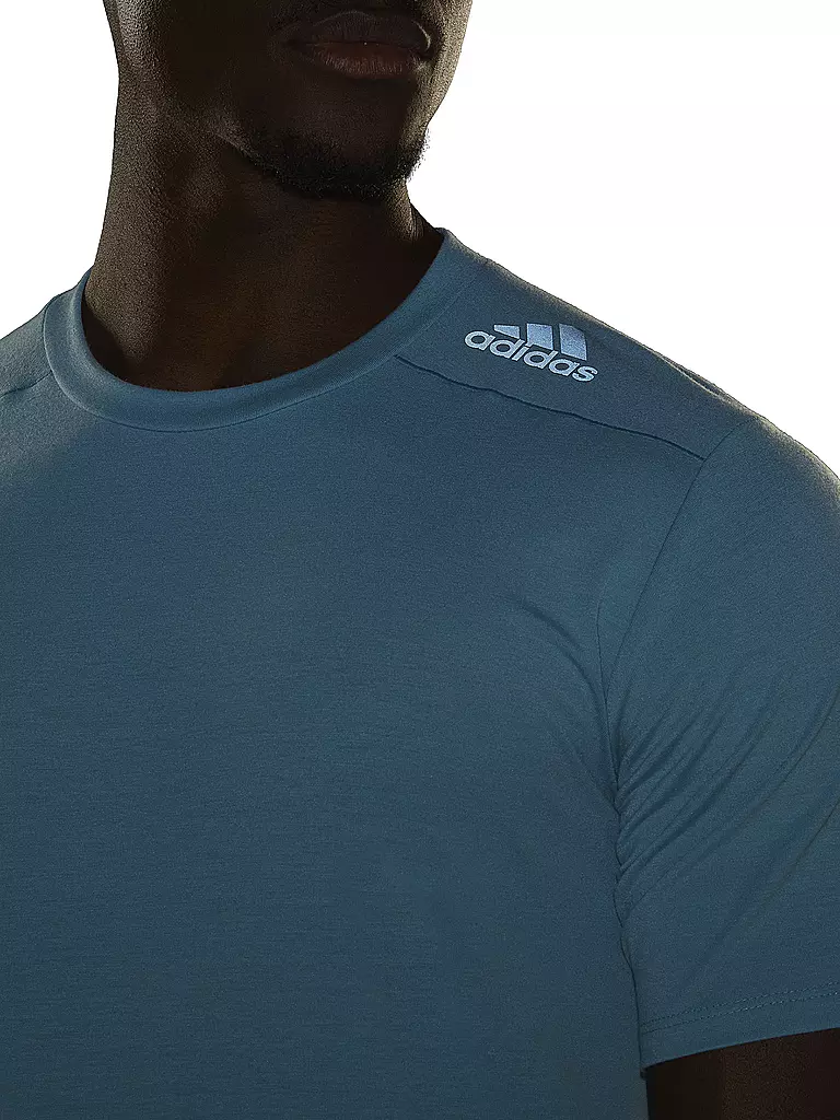 ADIDAS | Herren Fitnessshirt Designed for Training  | hellblau