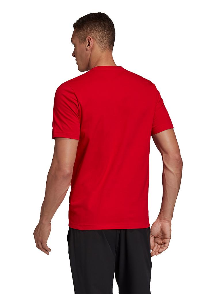 ADIDAS | Herren Fitnessshirt Essentials Plain | rot