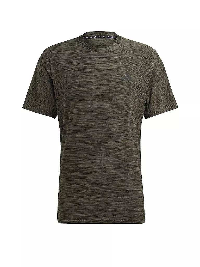 ADIDAS | Herren Fitnessshirt Train Essentials Stretch Training  | olive