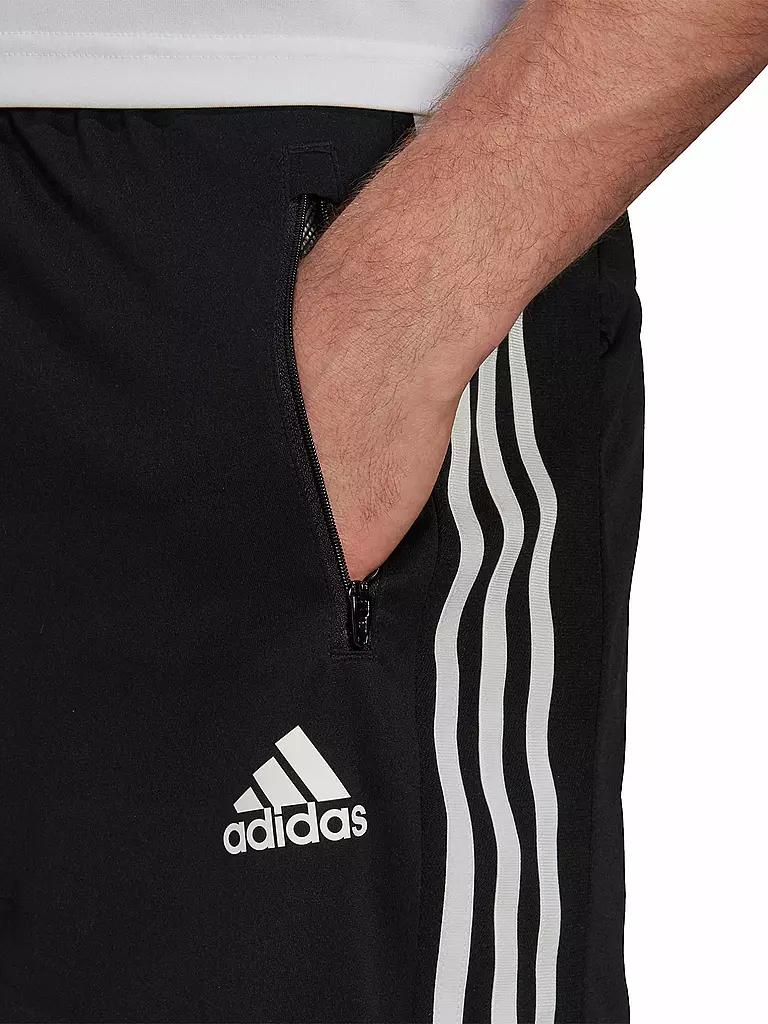 ADIDAS | Herren Fitnessshort 3-Streifen | schwarz