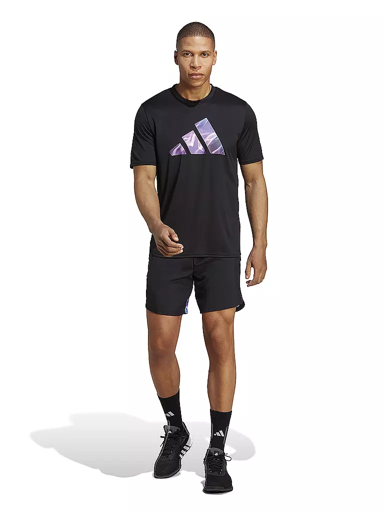 ADIDAS | Herren Fitnessshort Designed for Movement HIIT | schwarz