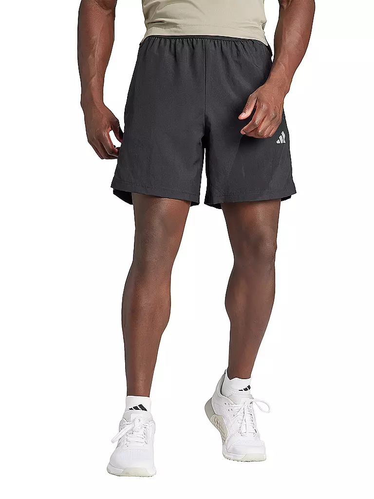 ADIDAS | Herren Fitnessshort Gym Woven | camel